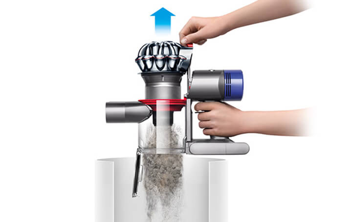Пылесос вертикальный Dyson V8 ABSOLUTE / 425Вт / Cерый photo 4